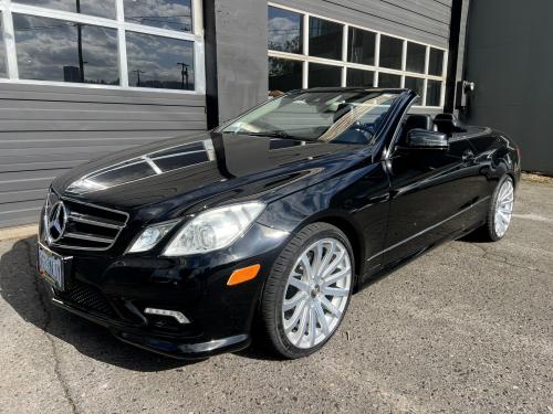 2011 MERCEDES BENZ E550 Cabriolet