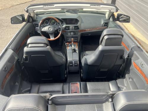 2011 MERCEDES BENZ E550 Cabriolet