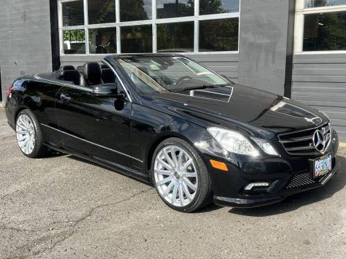 2011 MERCEDES BENZ E550 Cabriolet